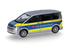 Herpa 098625 - H0 - VW Multivan Polizeibehörde Plauen